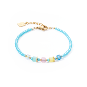 Coeur de Lion Joyful colors 4357/30-1508 turquoise bracelet couleur bleu bijoux femme tendance